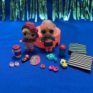 Lol Surprise mini dolls glitter